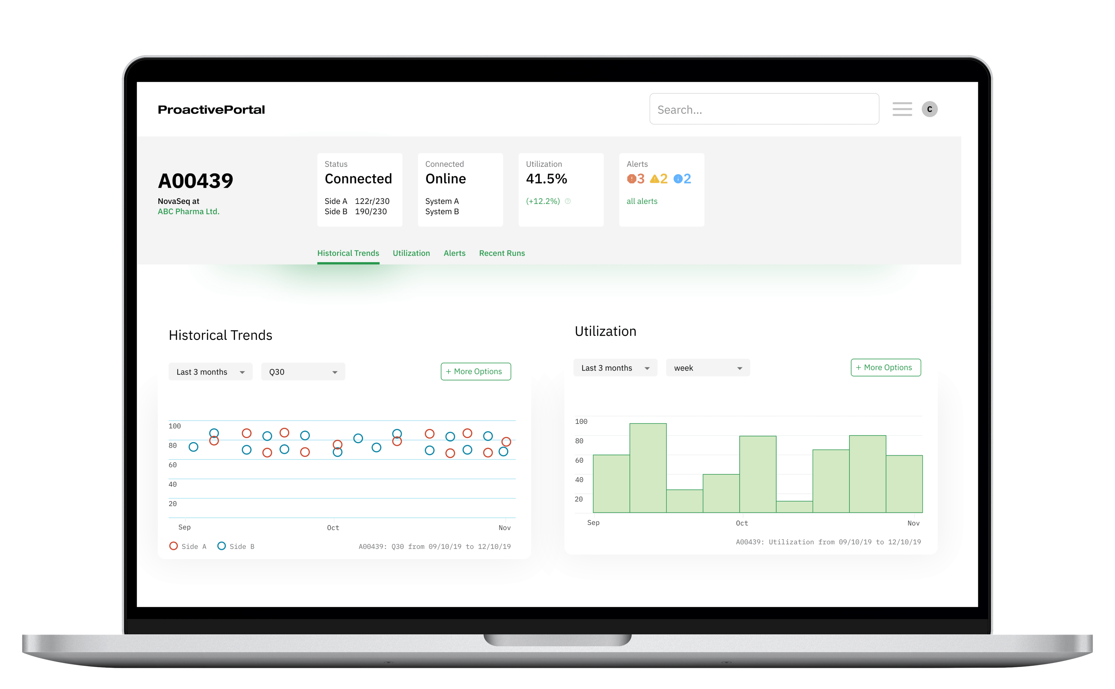 Illumina Proactive Portal