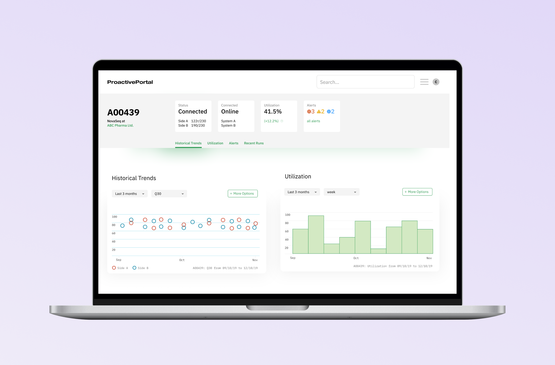 Illumina Proactive Portal